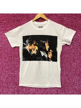 Pulp Fiction Mia Wallace and Vincent Vega T-Shirt Small